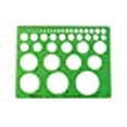 thumbnail image 3 of ALVIN TD4000 CIRCLE GUIDE TEMPLATE, 3 of 4