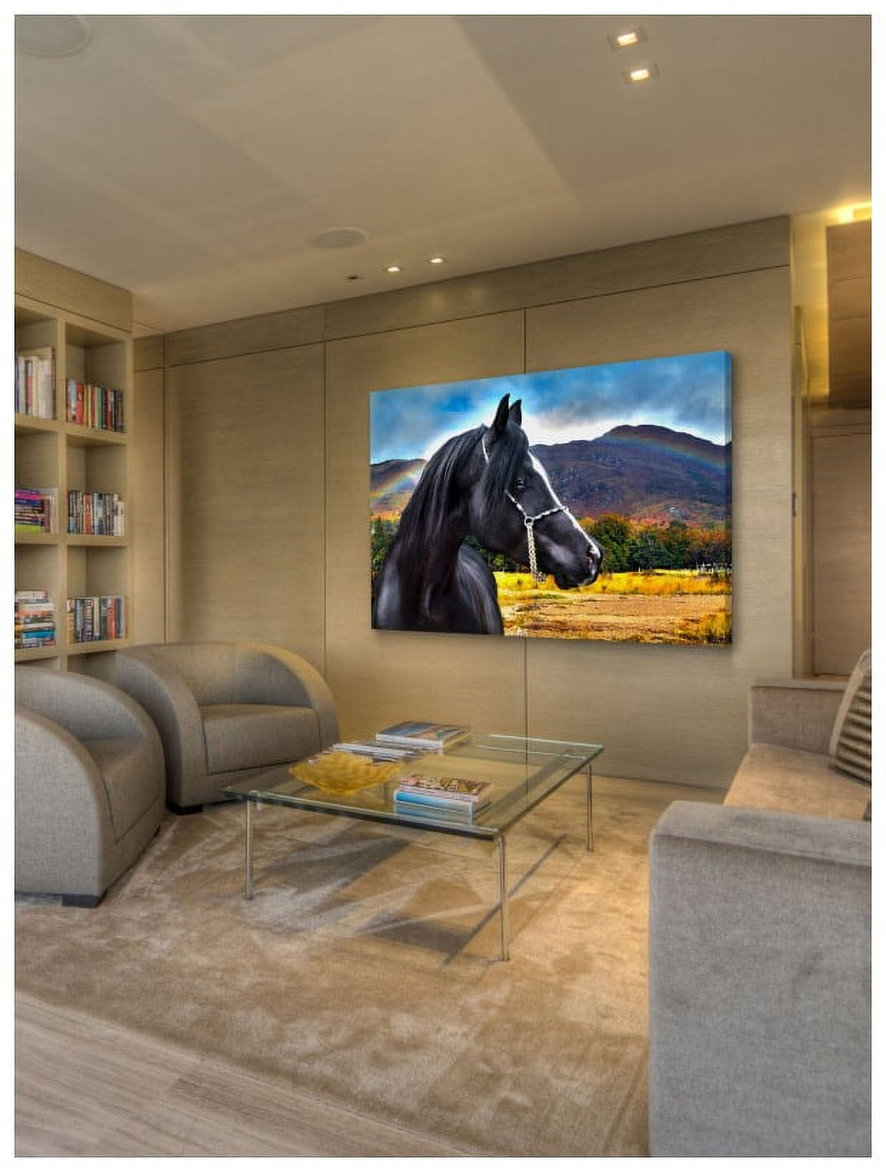 Marmont Hill "Rainbow" by Maggie Dee Painting Print on Canvas