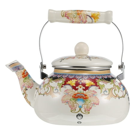 

Retro Enamel Kettle Household Tea Kettle Enameled Water Kettle Hot Water Pot