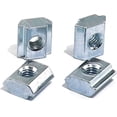 thumbnail image 4 of PinesC 100Pcs 2020 Series T Sliding Nuts Hammer Nut Block Square Nuts M6 T Nuts for 2020 Aluminum Extrusion Profiles T Slot 6mm，for CNC Router Build Rail 3D Printer (m6) 2020 Series M6, 4 of 5