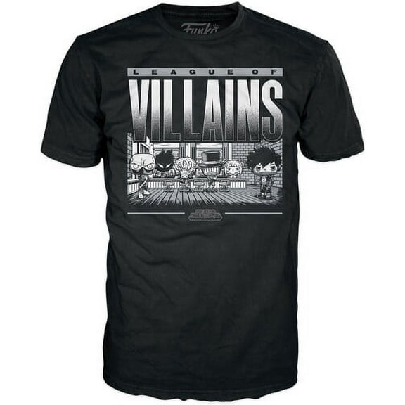 FUNKO BOXED TEE: My Hero Academia - Villains Group -XL (FS)  [APPAREL] XL