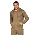 thumbnail image 1 of Crosshatch - Sudadera con Cremallera Hoodsmore para Hombre (Oliva), 1 of 5