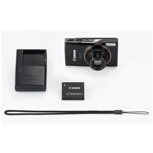 Canon PowerShot IXY 650 (ELPH 360) HS Digital Camera + 64GB Memory + Stabilizing Grip + Software Pack +More(Value Bundle)