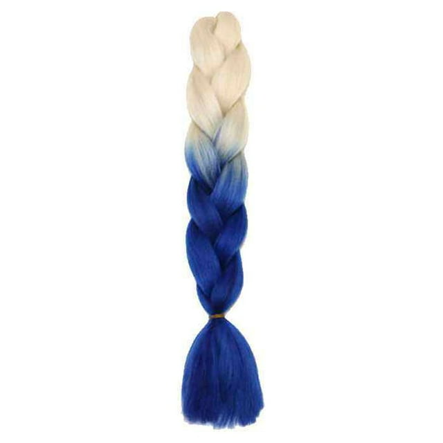 Gradient Color Women Braid Hair Large extensions High temperature fiber Braiding Hair Wigs High Temperature Fiber Synthetic Hair Extensions