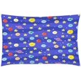 thumbnail image 4 of ABPHQTO Juego de ropa de cama de 3 piezas Funda de edredón de luna con estrellas sonrientes lindas con 2 fundas de almohada para la decoración de la habitación de la ropa de cama del hogar, 4 of 4