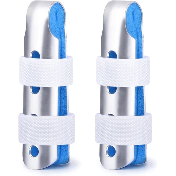Sopito Finger Splint, 2PCS Finger Support Brace for Arthritis Knuckle Immobilizationm, Large Size