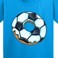 thumbnail image 4 of Inktastic Soccer Donut Youth T-Shirt, 4 of 5