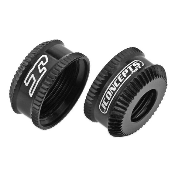 JConcepts Inc. Fin VCS Shock Bottom Cap Black 2 JCO24922 Electric Car/Truck Option Parts