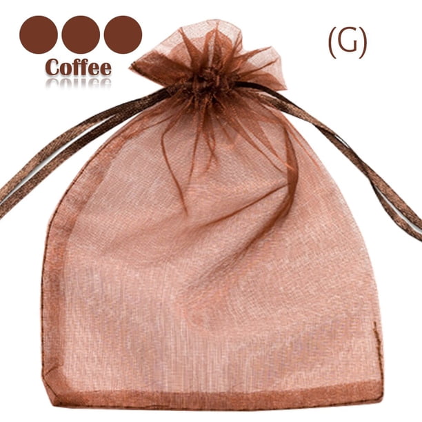 10-500PCS New Garden Grape Fruits Protection Bag Pest Control Net with Drawstring Mango Vegetable Flowers Mesh Netting Anti Bird16x22cm (500pcs) He Qiyong unisex