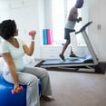 thumbnail image 4 of Gymax 60''x26'' Exercise Equipment Mat High Density PVC Treadmill Mat Floor Protector Pad, 4 of 7