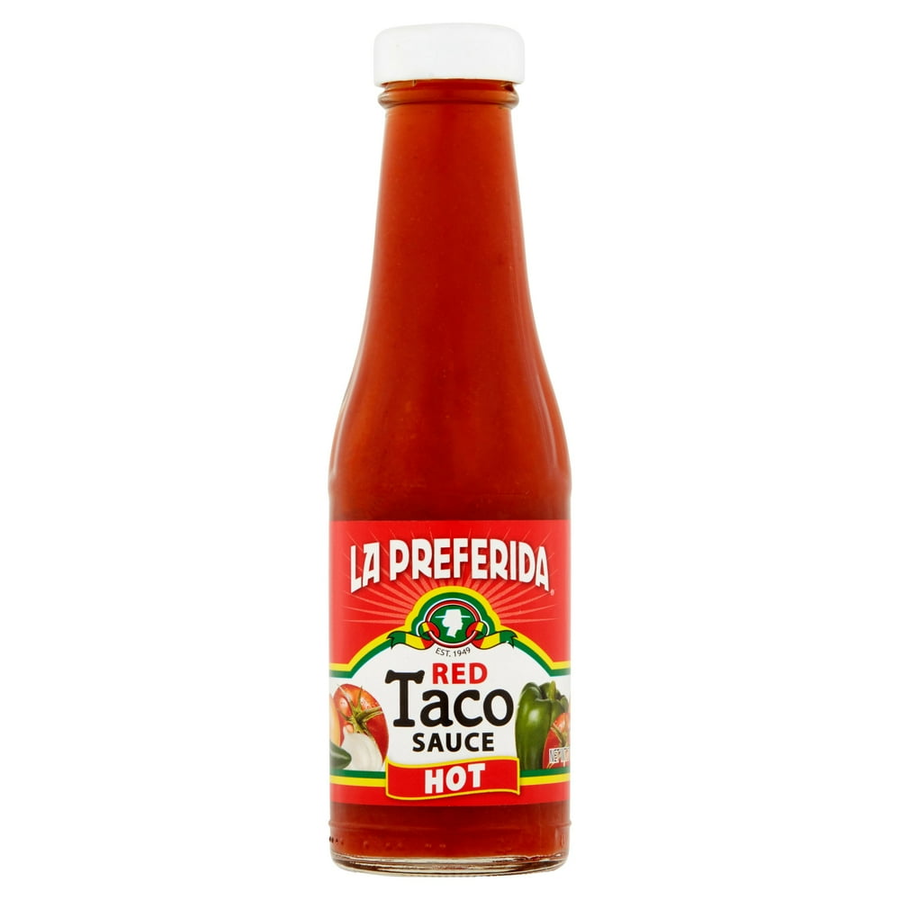 La Preferida Red Taco Hot Sauce, 7 Oz