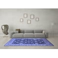 thumbnail image 3 of Ahgly Company Indoor Rectangle Oriental Blue Industrial Area Rugs, 8' x 10', 3 of 4
