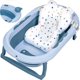 thumbnail image 2 of Bañera Bebe Tina Pegable Portatil Viaje Cojin Termometro Azul, 2 of 7