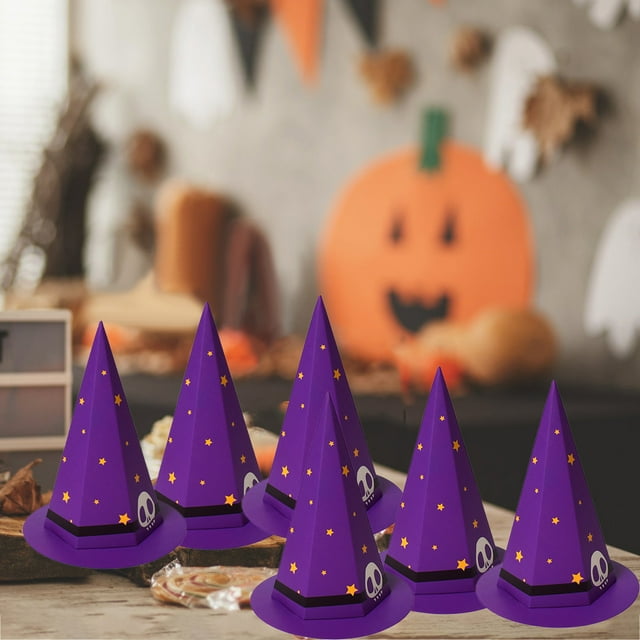 RKSTN halloween decroations 10 Pcs Hat Shape Of Halloween Season Gift Bags Candy Boxes