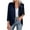 Navy, variant on XUNKUSGA Blazers for Women Business Casual Plus Size Blazer 3/4 Sleeve Shawl Lapel Blazer Jackets Fashion Solid Color Open Front Women Blazer S-2XL Pink