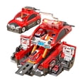thumbnail image 4 of Juego de camión de juguete para niños Strade Fareast Limited camión transportador con 6 coches de aleación, 4 of 8