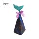thumbnail image 5 of Ounissouiy 20 bolsas de polvo brillante de doble cara sin derramar polvo - Elegantes decoraciones de de postres Cajas de regalo de boda Sirena Type3 NO3, 5 of 6