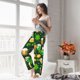 thumbnail image 5 of Fotbe St Patrick's Day10 Pantalones de Pijama para Mujer, Pantalones de Dormir, Pantalones Pj con Cordón y Bolsillos-Small, 5 of 6