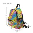 thumbnail image 3 of FORMRS School Backpack with Front Zippered Pocket 12" Elementary Student Travel Daypack, Vibrant Dinosaur, 3 of 6