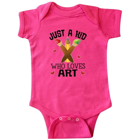 

Inktastic Artist Kid Who Loves Art Gift Baby Boy or Baby Girl Bodysuit