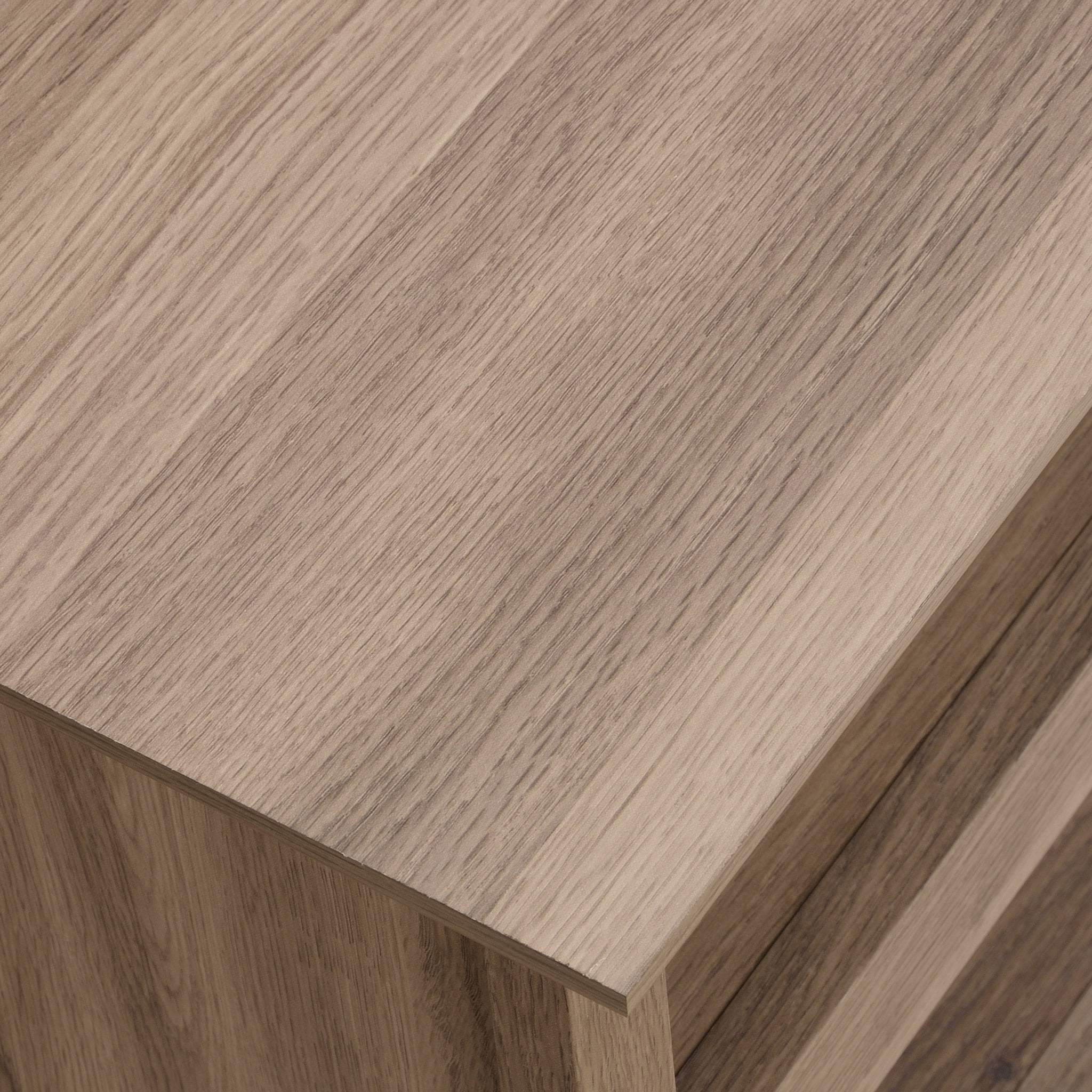 Sauder Barrister Lane Executive Desk, Salt Oak Finish