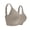 Gray, variant on Crossover Bras for Women No Underwire Wireless Bralettes Seamless Supportive T Shirt Everyday Bras