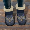 thumbnail image 6 of FUIALDOLG Women's Winter Duck Boots Mid Calf Warm Insulated Fur Lined Waterproof Snow Mini Boots Flat Round Toe Booties, 6 of 8