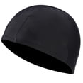 thumbnail image 1 of Unisex Fashion Fully Enclosed Solid Color Baseball Fit Swimming Cap for Water Sports and Pool Activities, 1 of 6