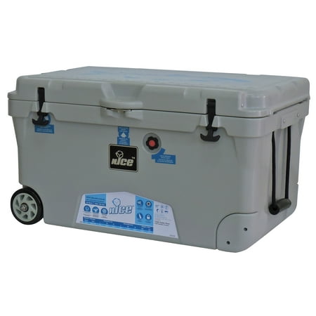 nICE CLF-517806 110 Quart Gray Wheeled Cooler (Best Cooler For Amd Fx 9590)