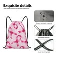 thumbnail image 4 of Coaee Breast Cancer Ribbons Awareness for Drawstring Backpack, Gym Drawstring Bag, Sports Sackpack for Sport Trip Yoga for Women Men-Medium, 4 of 6