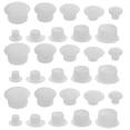 thumbnail image 1 of KAKOWELY 150Ud Cubiertas Plásticas Para Agujeros De Tornillos En Muebles Fácil Instalación Y Alta Durabilidad, 1 of 8