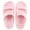 Pink, variant on BadPiggies Clouds Slippers for Women and Men, Non-Slip Double Strap Slides Sandals Open Toe Shower Shoes Cushion Soft