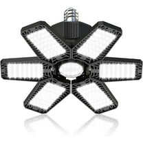 6500-Volt 18000 Lumen LED Garage Light Adjustable Ceiling Lighting Screw in E26 E27 Bulb for Shop Workshop Basement
