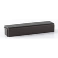 thumbnail image 2 of Alno A986-4-PB Cube 4" Cabinet Cup Pull Polished Brass, 2 of 6