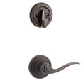 thumbnail image 2 of Kwikset 991 Tustin Keyed Door Lever and Sgl Cyl Deadbolt Combo Pack in VB, 2 of 2