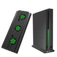 thumbnail image 1 of Soporte vertical con ventilador de refrigeración para Xbox One X, base para consola con refrigerador y 3 puertos USB, accesorios para la base, 1 of 6