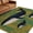 Blue, Yellow, Green, variant on Area Rugs 5'x7', Green Yellow Whale Carpet Runner Indoor Outdoor Rugs Home Decor Aesthetic, Modern Abstract Art Oil Painting Non Slip Mats Washable Accent Rug for Living Room Bedroom