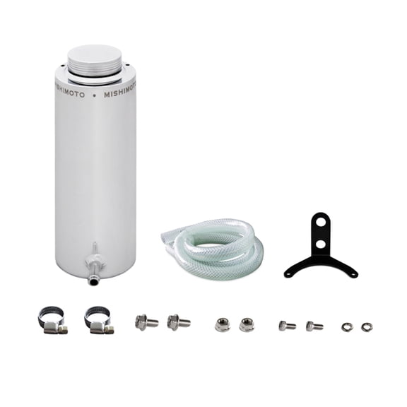 Mishimoto MMRT-CA Aluminum Coolant Reservoir Reservoir Tank Compatible With    Silver