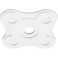 thumbnail image 2 of 16"OD x 3"ID x 5 1/2"C x 1"P Luna Architectural Grade PVC Contemporary Ceiling Medallion, 2 of 11