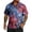 Blue_003, variant on 250 Anniversary Usa Shirts for Men American Flag Graphics Button Casual Lapel Short Sleeve T Shirts 2026 New Fashion Comfortable Tops Hawaiian White XL