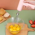 thumbnail image 4 of Electric Whisk USB High-power Rechargeable Cream Mixer Kitchen Household Hand-held Mini Stainless Steel Whisk Baking Tool, 4 of 10