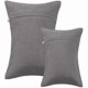 thumbnail image 1 of HAYAN2 Pcs 100% Linen Travel Laundry Bags for Dirty Clothes 8.7 * 11.8inches and 11.8 * 15.7inches Wash Bag for Traveling Wet Dry Bag Kids Underwear Suitcase Luggage Compression Necessities, Grey, 1 of 1