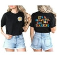 thumbnail image 1 of TSADFHJI Chandails en Molleton Femmes Manches Longues T-Shirt d'Été Décontracté Imprimé Manches Courtes Col Rond m Noir, 1 of 4