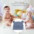 thumbnail image 2 of Sonducket Sombrero de bebé Color Keep Multi-funcional Niñas Niño Sombreros Gorro infantil Moda Elástico Gorros para niños pequeños Primavera Invierno Sombreros azul violáceo Sonducket AP011427-17B, 2 of 6