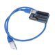 thumbnail image 1 of Cable de alimentación del adaptador E X1 a 2 X4 compatible con e X4 / X8 / X16 Macarena Cable adaptador PCI-E, 1 of 8