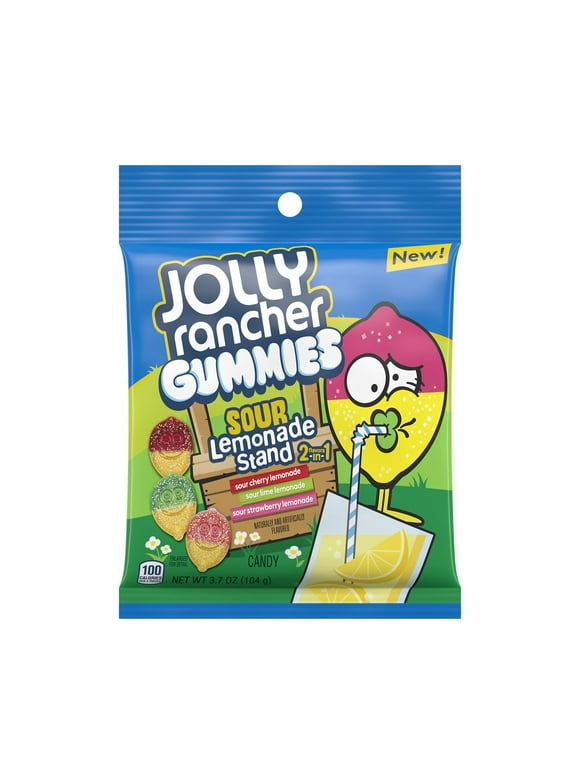 Jolly rancher sour candy in Jolly Rancher