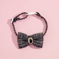 thumbnail image 1 of Zhuge Collar para gatos con hebilla ajustable, suave, para perros pequeños o gatos (negro, talla M), 1 of 4