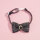 thumbnail image 1 of Zhuge Collar para gatos con hebilla ajustable, suave, para perros pequeños o gatos (negro, talla S), 1 of 4