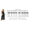 thumbnail image 4 of Luniro Jumpsuits for Women Spaghetti Strap Wide Leg Boho Jumpsuit Casual Summer Dressy Rompers 2026, 4 of 12