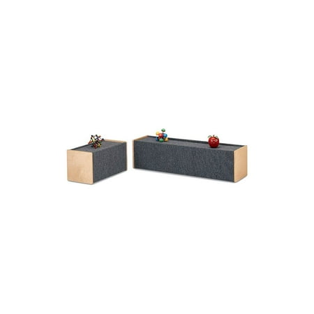 - Carpeted Cruiser Box for Toddlers w Storage - Large Size